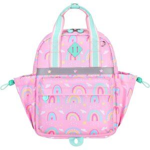 Toddler Backpack for Girls Boys Age 2-4 Preschool Mini for Travel Machine Wassh